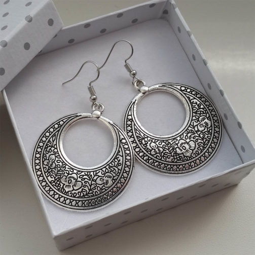 Náušnice LUNA SILVER
