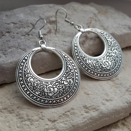 Náušnice LUNA SILVER