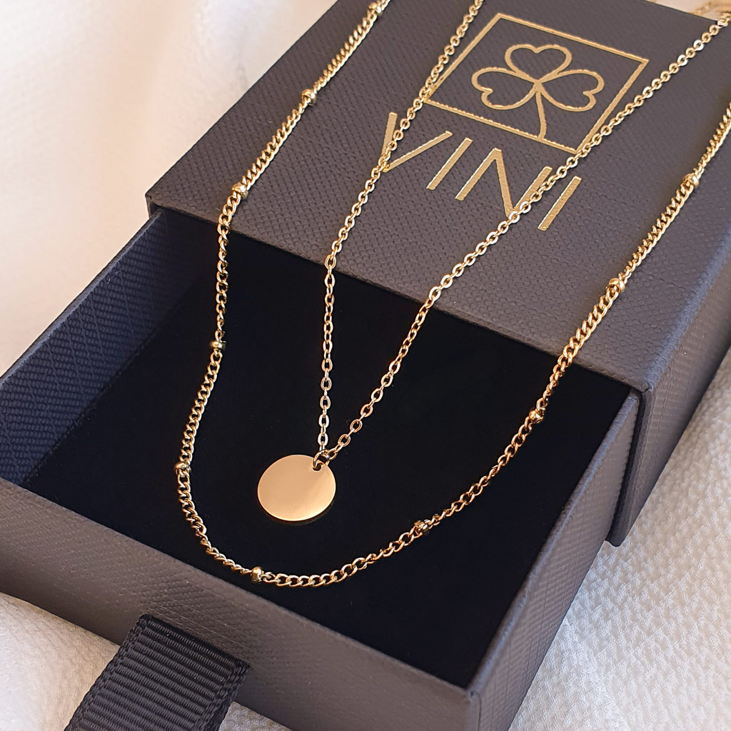 set-nahrdelnikov-grace-elegantny-personalizovany-set-8-vini set náhrdelníkov GRACE v elegantnej darčekovej krabičke VINI